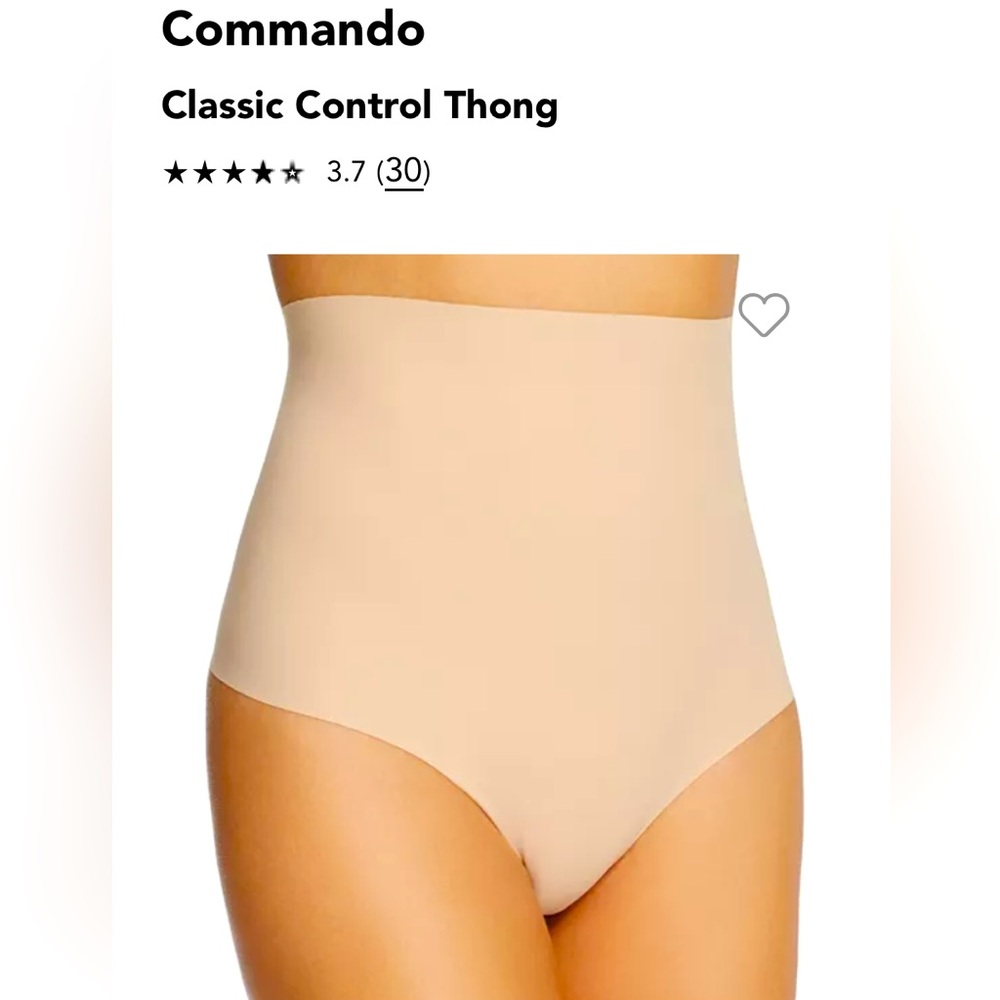 Commando Control Thong Shapewear